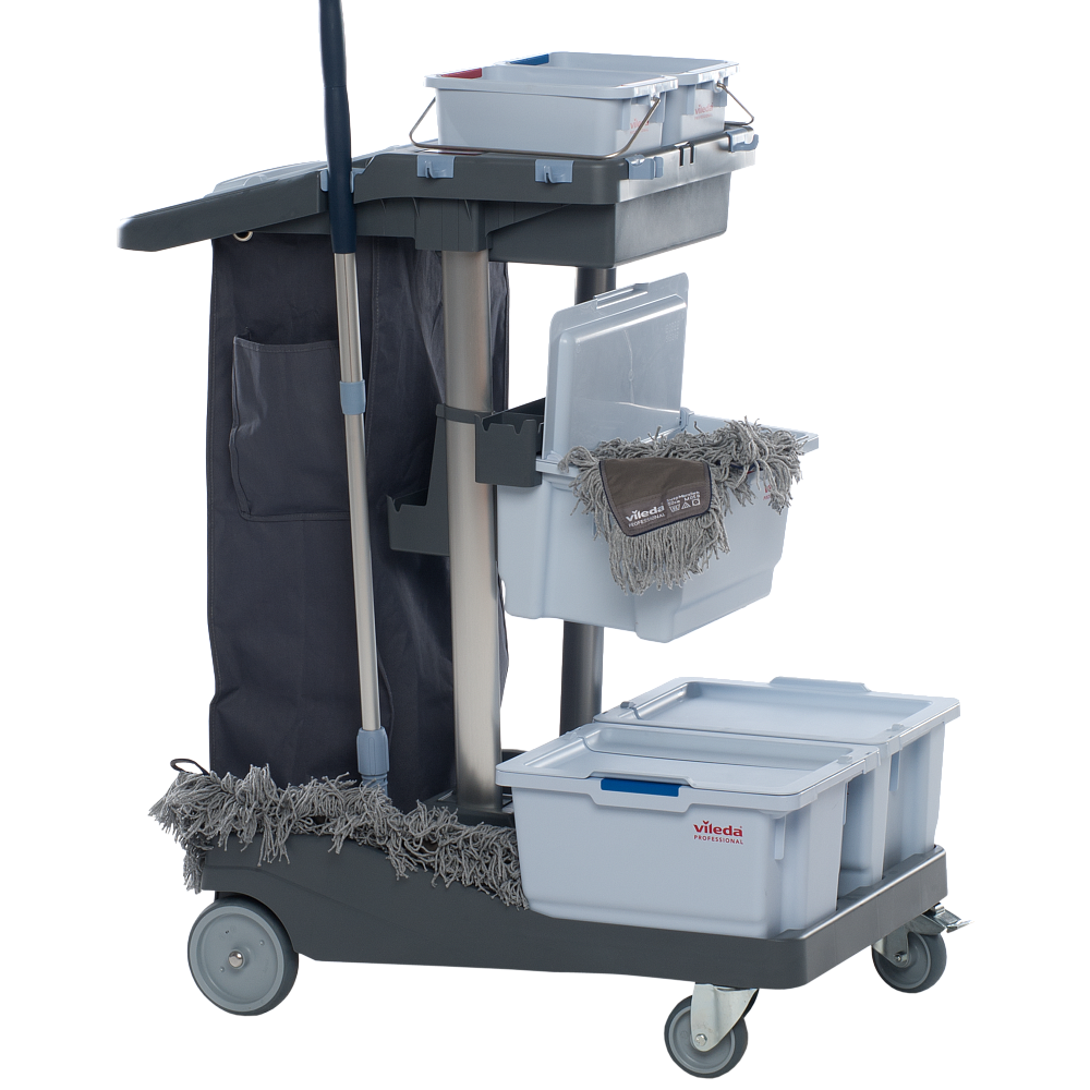Тележка комплексная Волео Про, на базе безведерной уборки