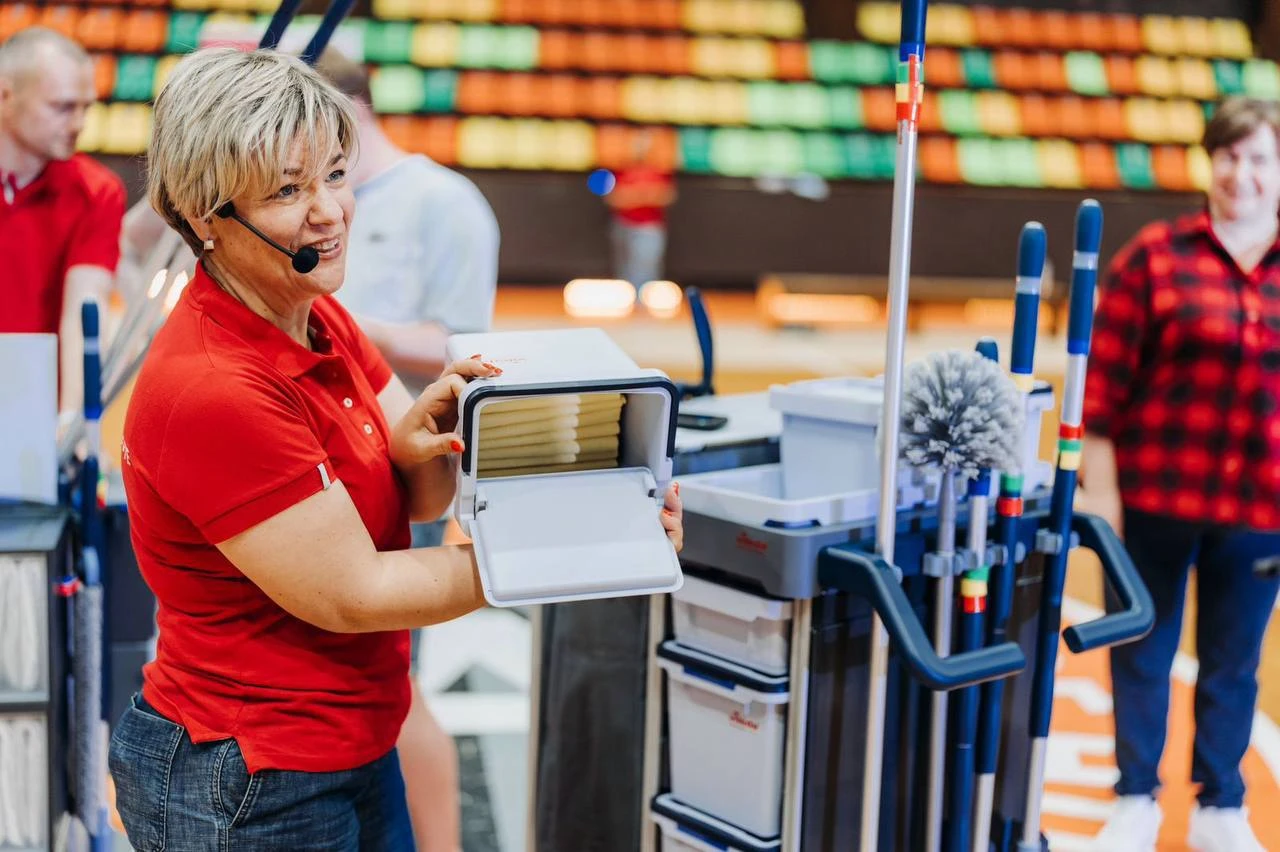 Клининговое шоу Vileda Professional объединяет клиентов и партнеров в разных регионах