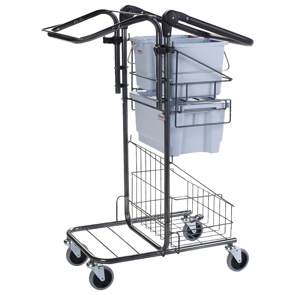 Тележка ДжиЭмПи Микро для Чистых Помещений на базе Свеп Про Тележка ДжиЭмПи Микро для Чистых Помещений на базе Свеп Про