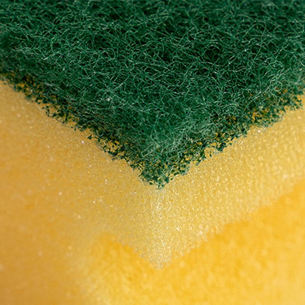 Губка Средняя жесткость, зеленый абразив Губка Средняя жесткость, зеленый абразив