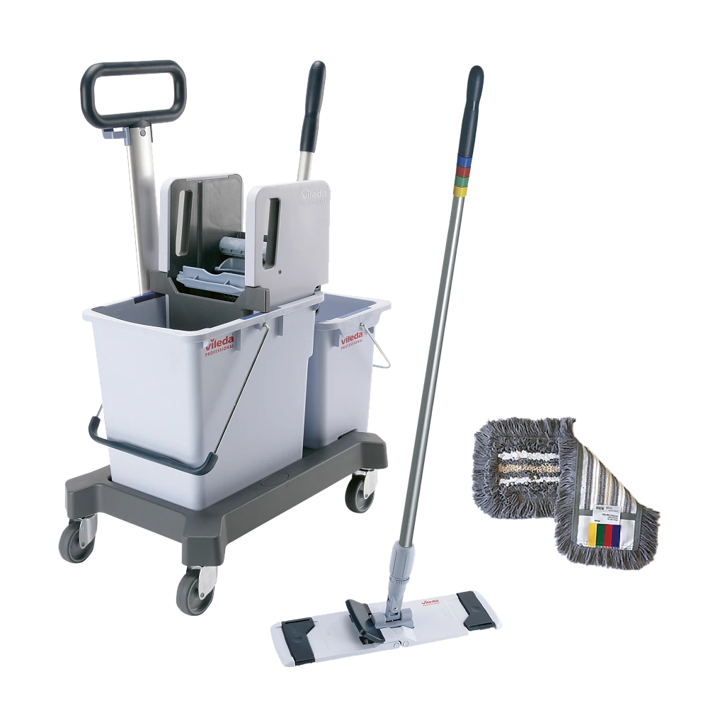 Система двухведерная КомбиСпид Про 25 л и 10 л на платформе с вертикальным отжимом, с транспортировочной ручкой Система двухведерная КомбиСпид Про 25 л и 10 л на платформе с вертикальным отжимом, с транспортировочной ручкой