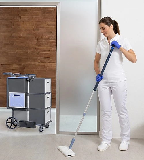 Маленькая тележка – большие возможности – встречайте Шопстер от Vileda Professional