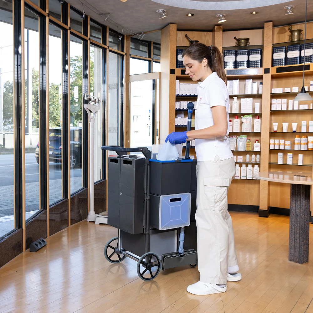 Тележка для уборки Шопстер для медицины