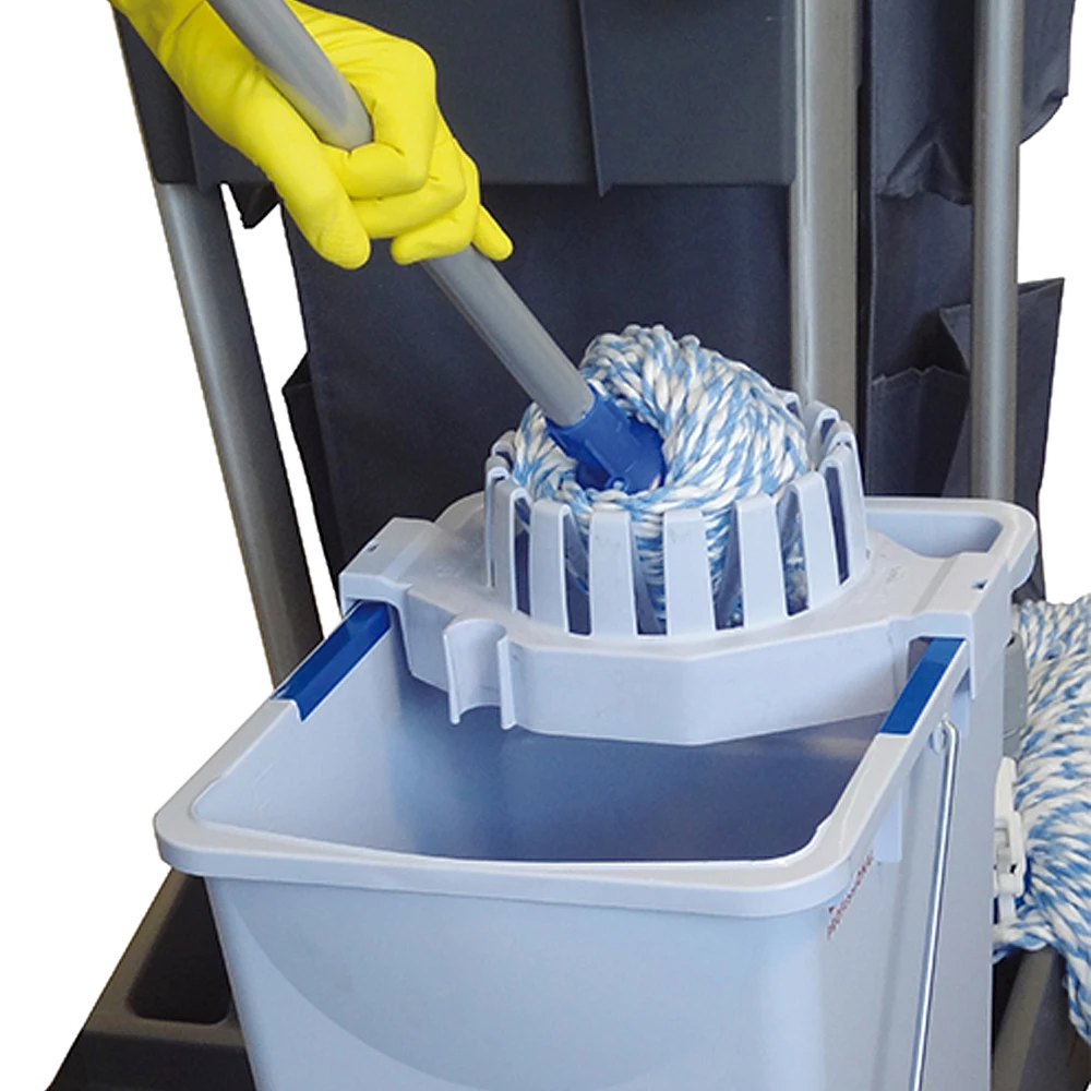 Ведро с отжимом СуперМоп 10 л Ведро с отжимом СуперМоп 10 л