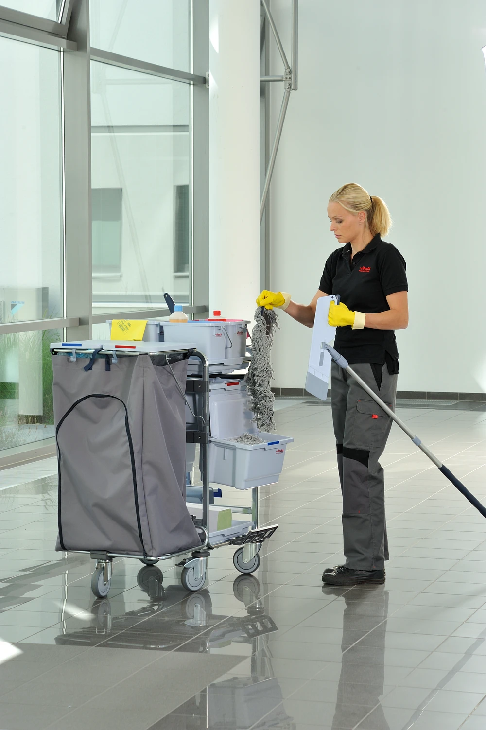 Держатель мопов Дуо Плюс Свеп Держатель мопов Дуо Плюс Свеп