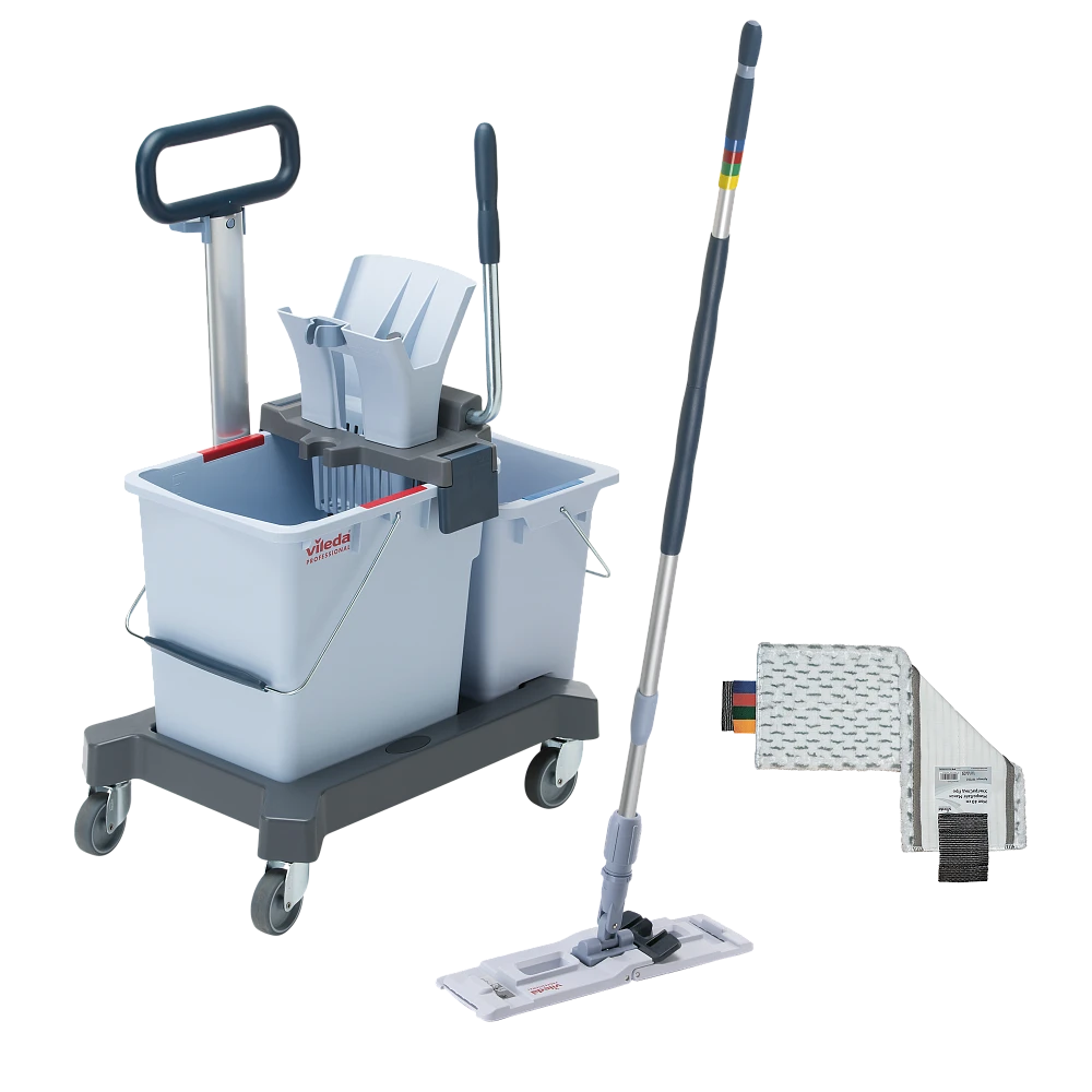 Система двухведерная УльтраСпид Про 25 л и 10 л на платформе, с транспортировочной ручкой Система двухведерная УльтраСпид Про 25 л и 10 л на платформе, с транспортировочной ручкой