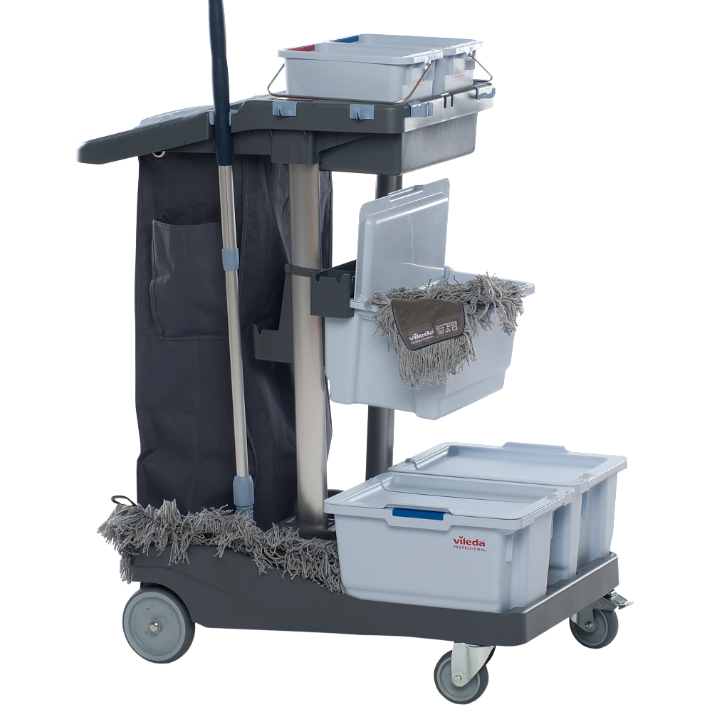 Тележка комплексная Волео Про, на базе безведерной уборки