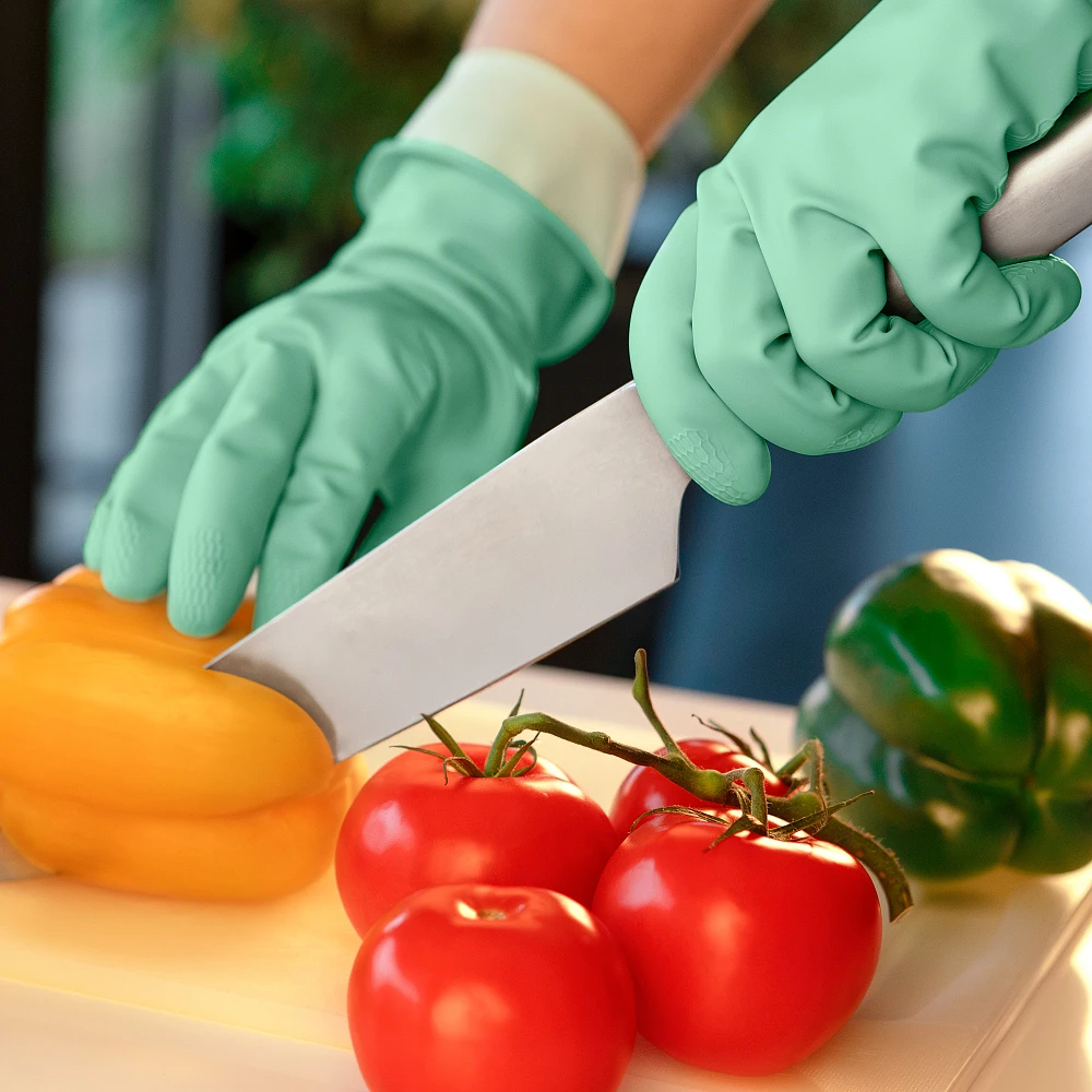 Перчатки латексные для уборки Многоцелевые