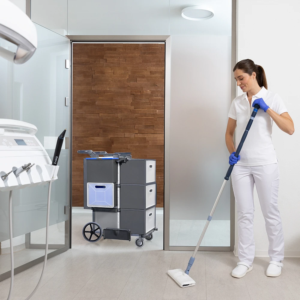 Тележка для уборки Шопстер для медицины